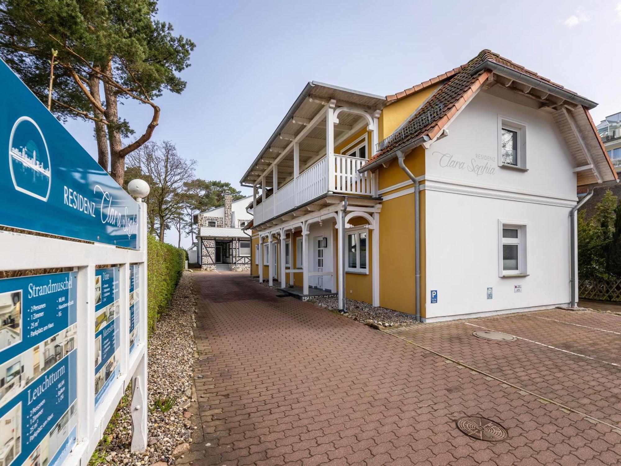 Ferienwohnung Meeresrauschen In Der Residenz Clara Sophia Binz Εξωτερικό φωτογραφία
